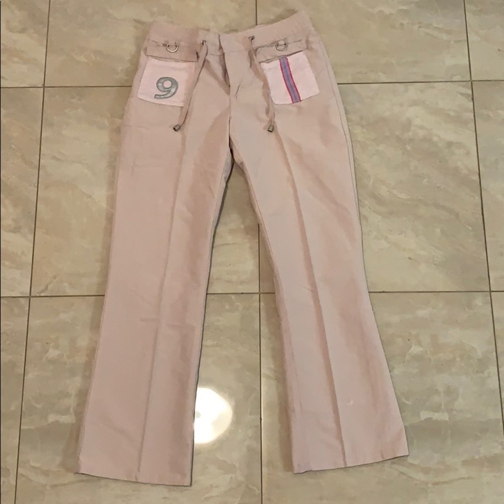 Flared long pants